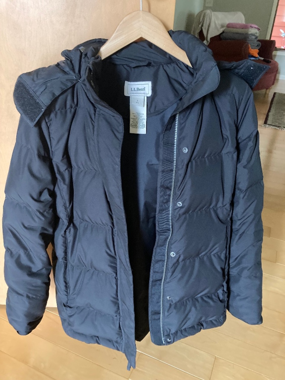 Women's L.L. Bean Down Coat - Small